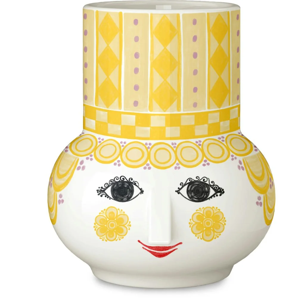 Olga Lysestake H9 cm, Gul v:4586266