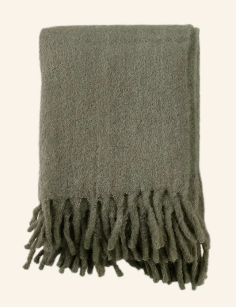 Pledd grønn – 130×170 cm v:3329142 Pledd grønn – 130×170 cm v:3329142