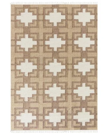 Teppe KONURTAY Beige 160 x 230 cm Jute v:1205780 Teppe KONURTAY Beige 160 x 230 cm Jute v:1205780
