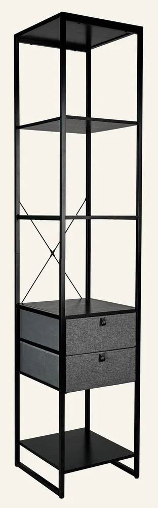 Klesstativ svart – 44×46,5×215 cm v:616450 Klesstativ svart – 44×46,5×215 cm v:616450