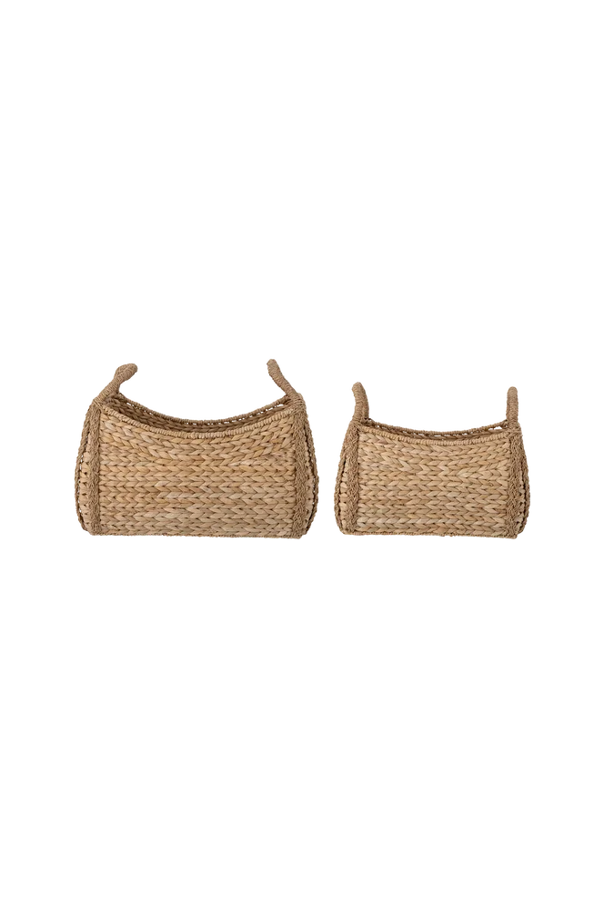 Kurv Selma, sett med 2 – Brun – Dekor | m v:5114947