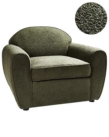 Lenestol ELLEDE Bouclé Mørkegrønn v:433654 Lenestol ELLEDE Bouclé Mørkegrønn v:433654