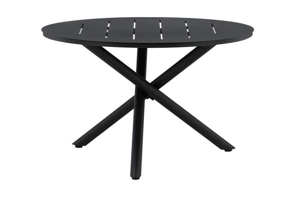 Alma Spisebord Rundt 120 cm Svart v:2732437 Alma Spisebord Rundt 120 cm Svart v:2732437
