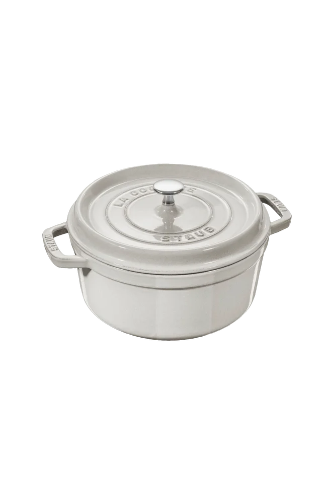 Gryte La Cocotte rund 20 cm, 2,2 l - Grå - Kjøkken & husholdning | m v:8228371