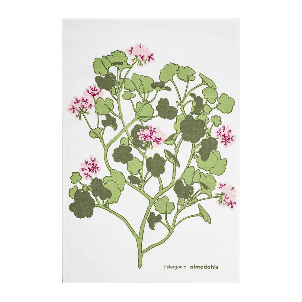 Pelargonia kjøkkenhåndkle v:2161848