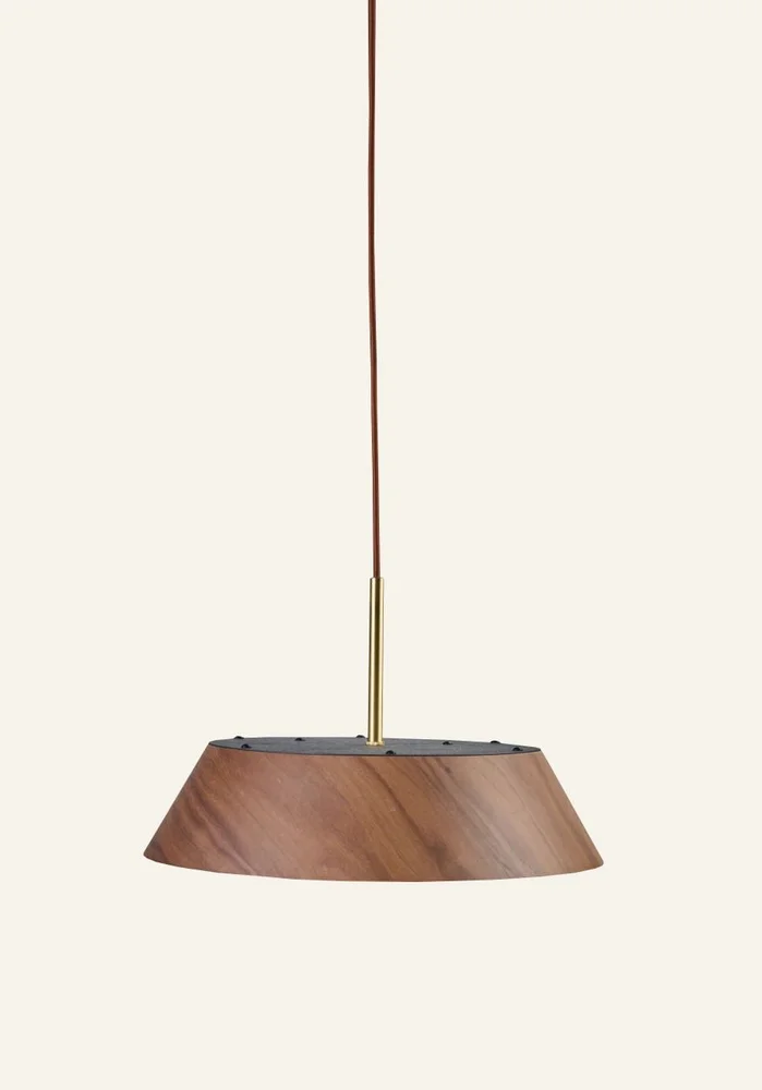 Taklampe brun - 18 cm ø33 v:374633