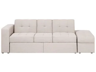 Sovesofa 3-seter FALSTER Med oppbevaring Beige v:2626798 Sovesofa 3-seter FALSTER Med oppbevaring Beige v:2626798