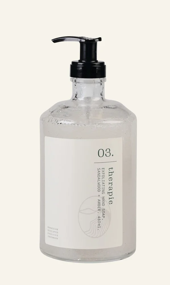 Exfolierende håndsåpe transparent – 480 ml v:752084