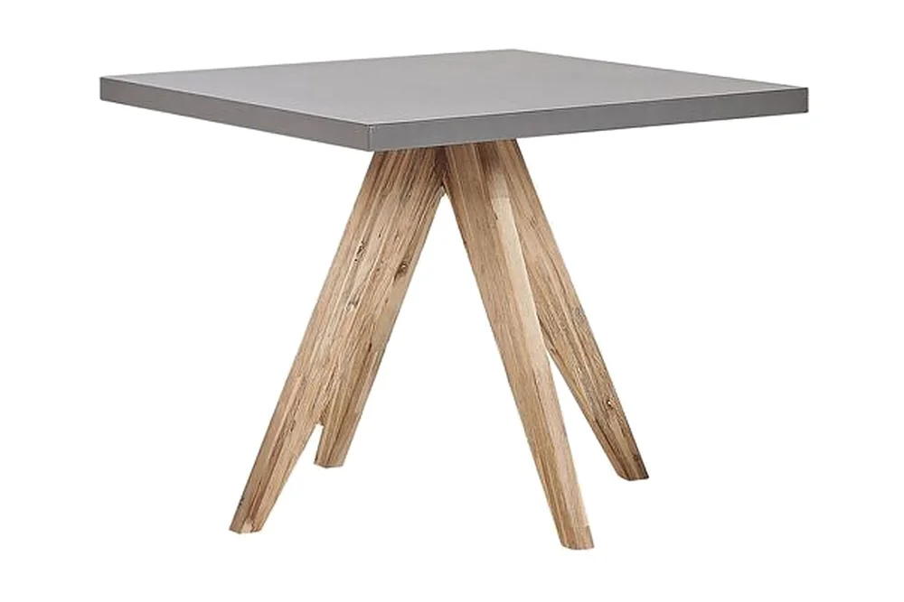 Rundt hagebord betongeffekt 90 c 90 cm OLBIA v:6334999