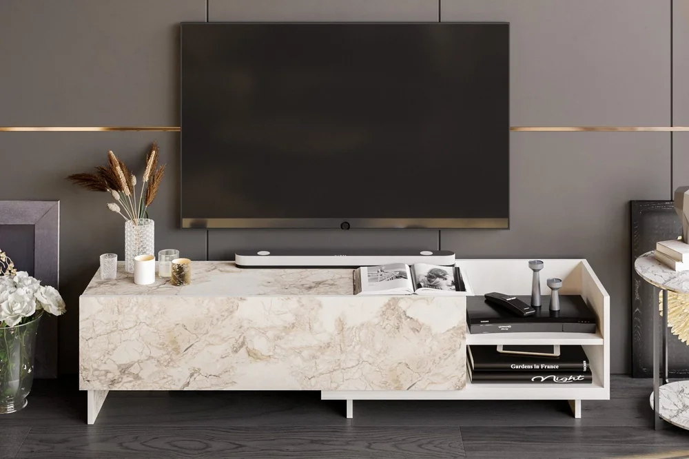 Andifli Tv-benk 165x41 cm v:4206759