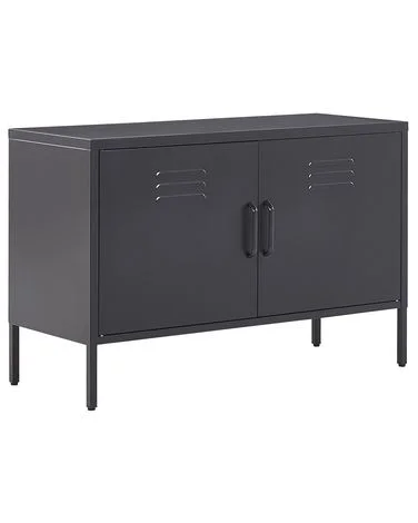 Kontorskap URIA Metall Svart v:8876895