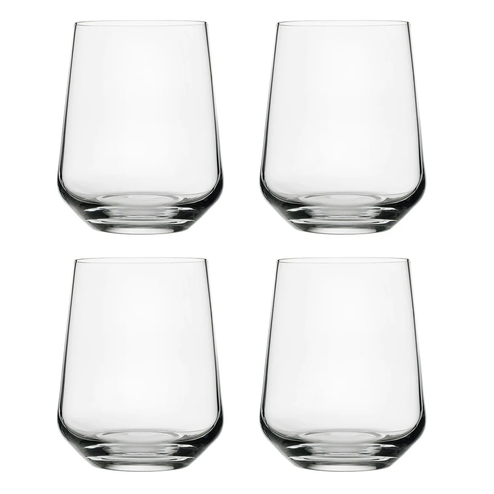 Essence Vannglass 35 cl 4-pk, Klar v:2901339 Essence Vannglass 35 cl 4-pk, Klar v:2901339