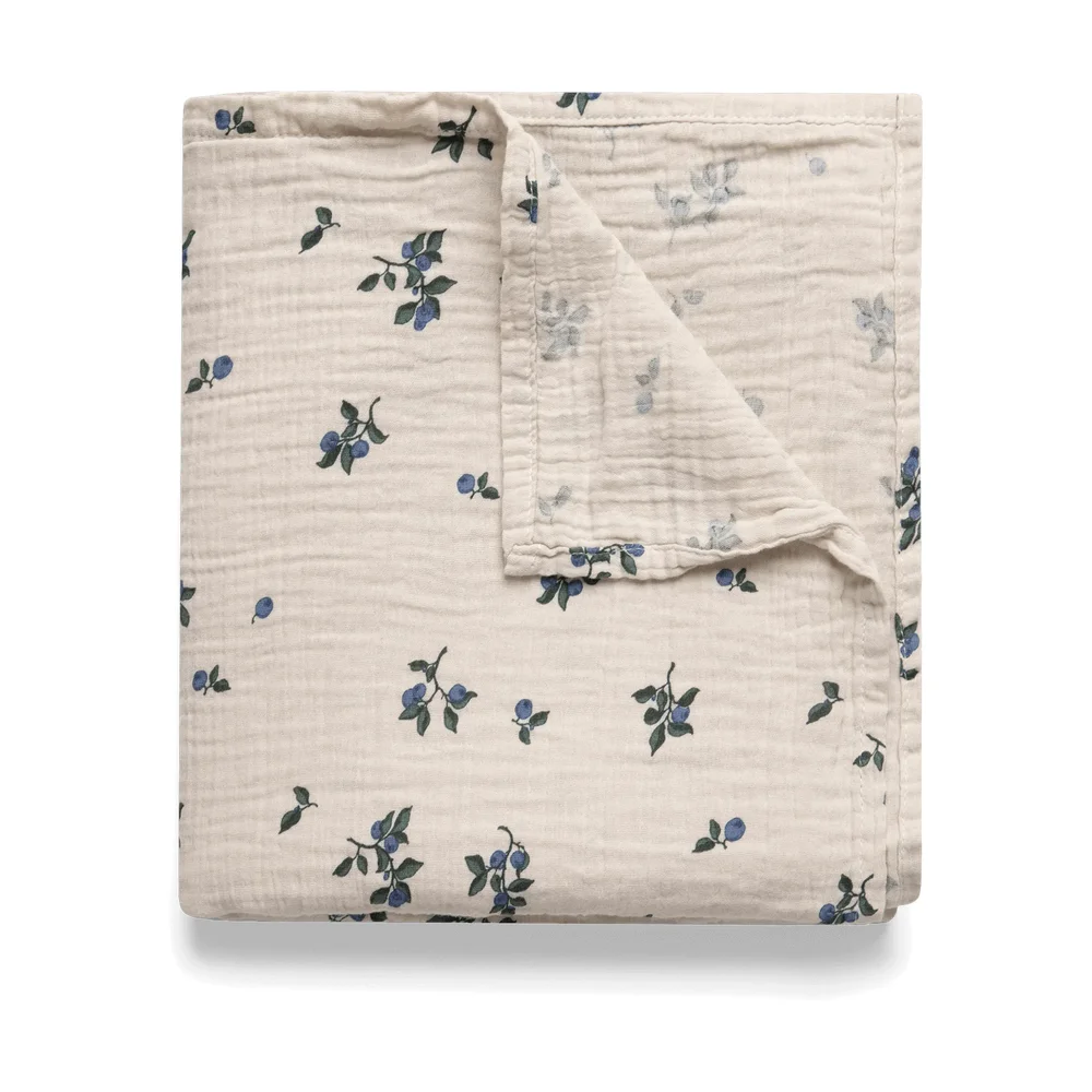 Blueberry Muslin Swaddle pledd v:6566899 Blueberry Muslin Swaddle pledd v:6566899