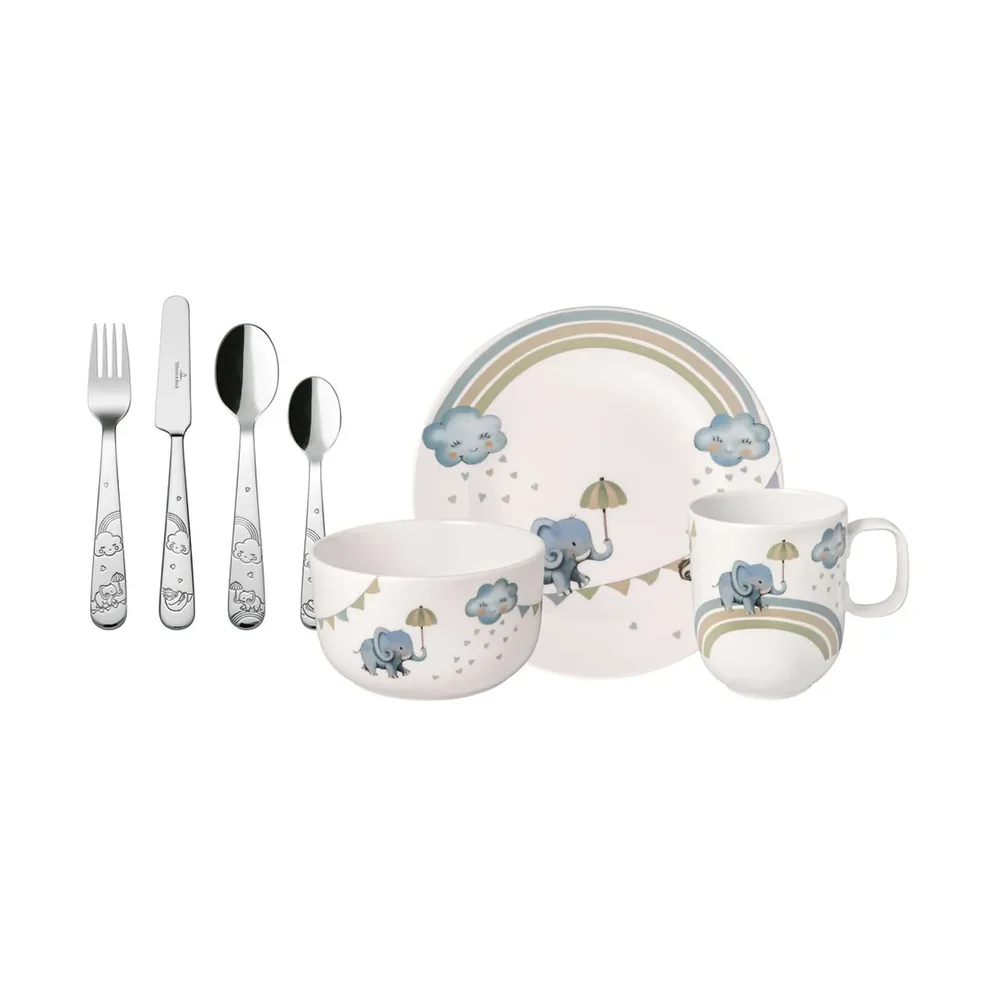 Walk like an Elephant barneservise og bestikk v:5344807
