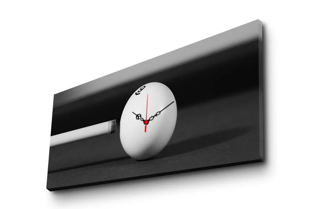 Dekorativ Canvasbilde med Klokke v:9862186