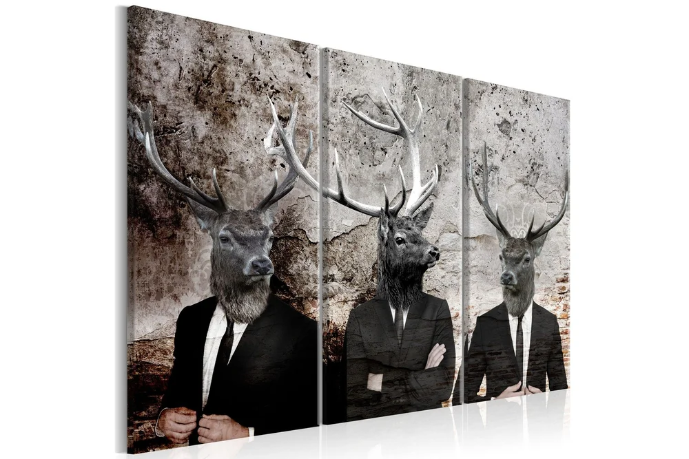 Bilde Deer In Suits 120x80 v:1141125
