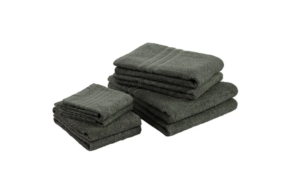 Dusjhåndkle Basic Frotté 65 x 130 cm v:4821459