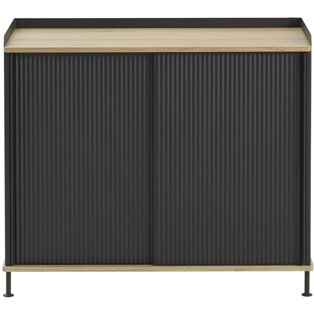 Enfold Skjenk 45×100 cm, Lakkert Eik / Antrasitt v:705858