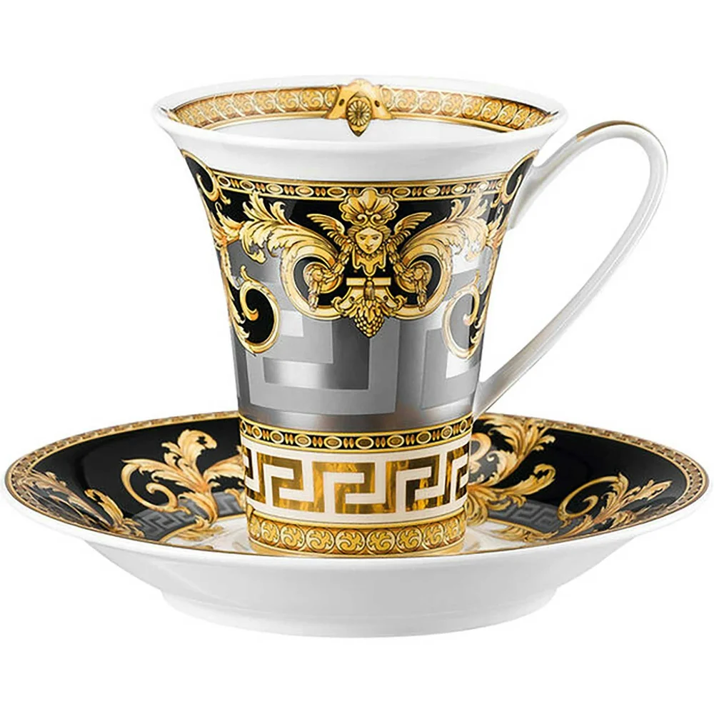 Versace Prestige Gala Kaffekopp med Tallerken v:5822201 Versace Prestige Gala Kaffekopp med Tallerken v:5822201