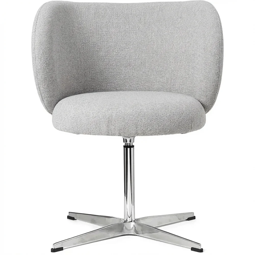 Rico Dining Swivel Bouclé Spisestol, Off-white v:9085630
