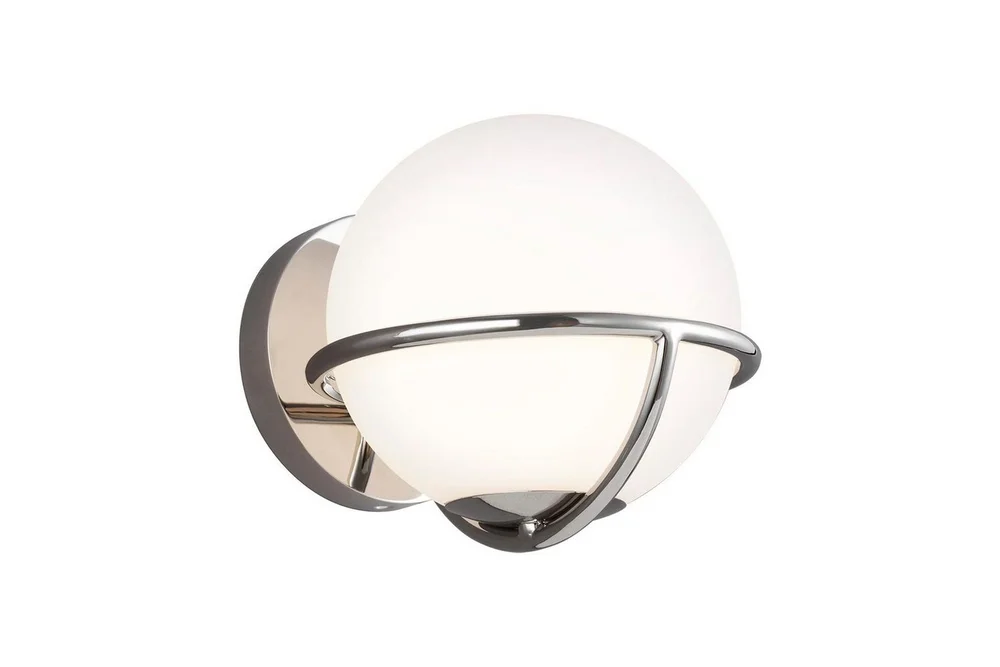 Vegglampe Feiss Apollo Polert nikkel v:6380785