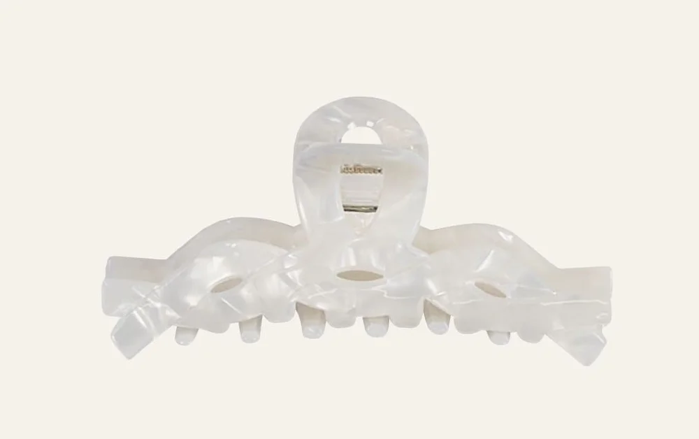 Hårklype offwhite – 3,8×5,1×4,5 cm v:4311970