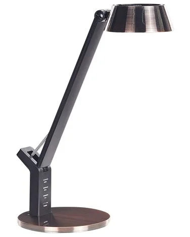 LED-skrivebordslampe CHAMAELEON Med dimmer Metall Kobber v:679209