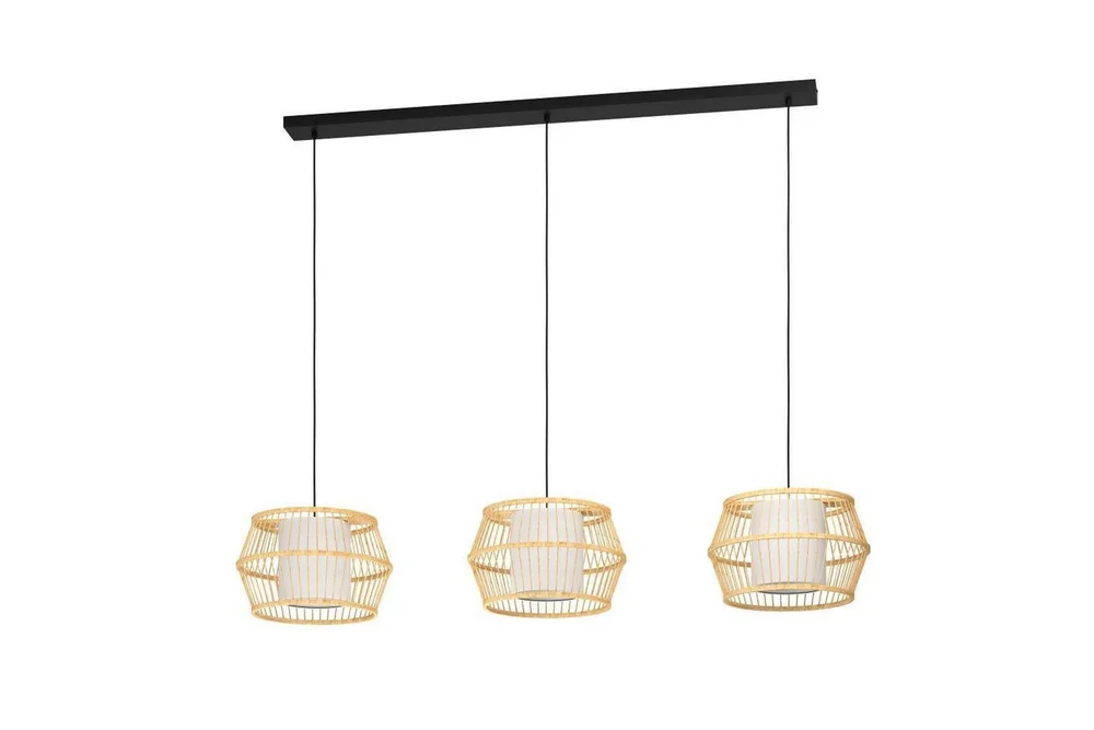 Takpendel Eglo Monterroso Natur med 3 Lamper v:2752373