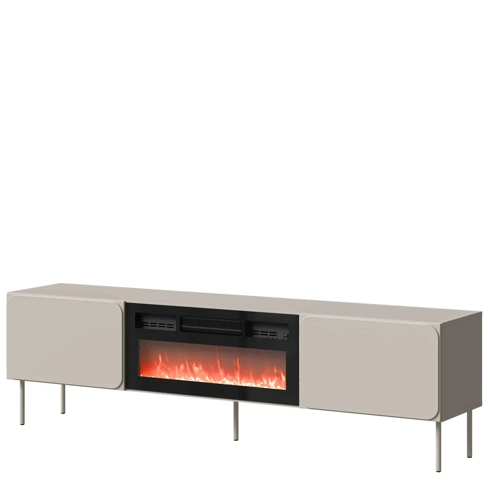 Marros TV-benk 200 cm med Elektrisk Peis v:9007389