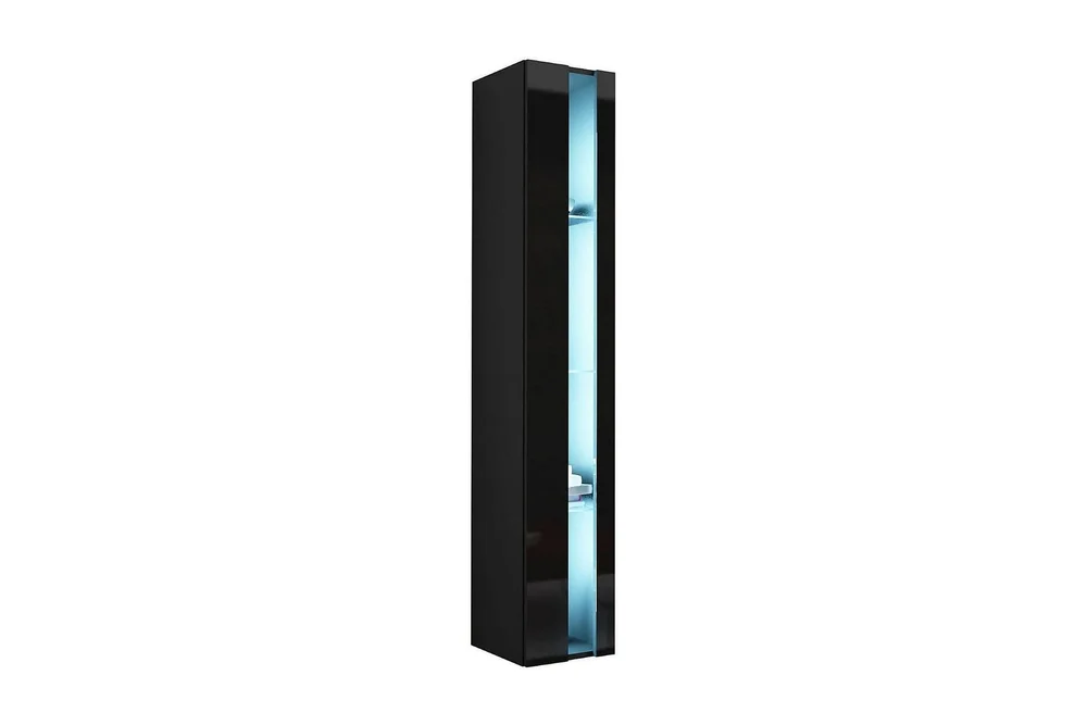 Vigo Vitrineskap 40x30x180 cm v:1519514