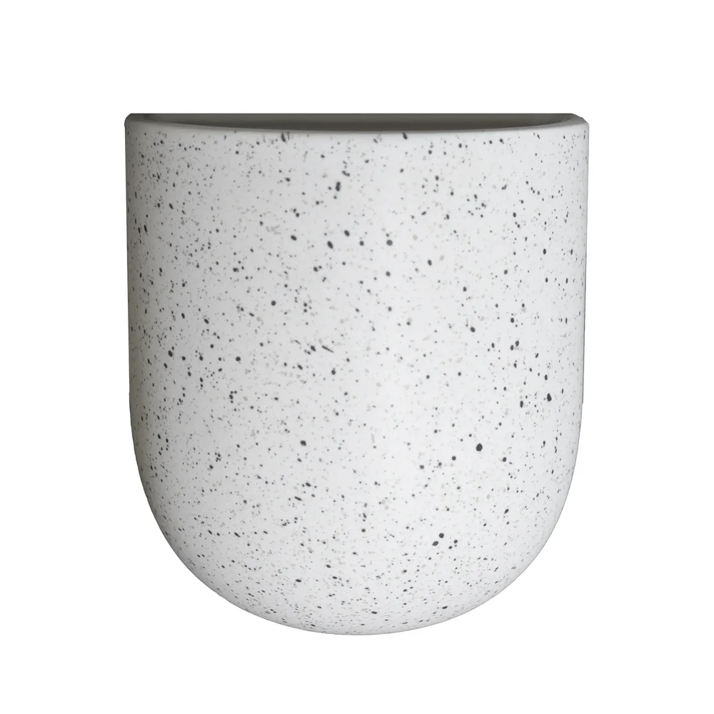 Cut vegghengt krukke white dot v:4516278 Cut vegghengt krukke white dot v:4516278