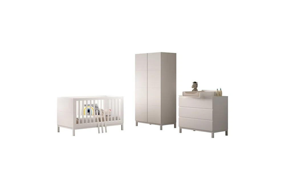 Byrå med skötbord juniorsäng garderob Jaxx Eva Jaxx White v:4286949 Byrå med skötbord juniorsäng garderob Jaxx Eva Jaxx White v:4286949