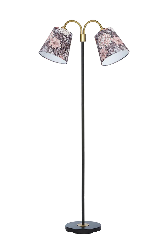 Gulvlampe Amy Flex 2 svart – Brun – Belysning | m v:3063704 Gulvlampe Amy Flex 2 svart – Brun – Belysning | m v:3063704