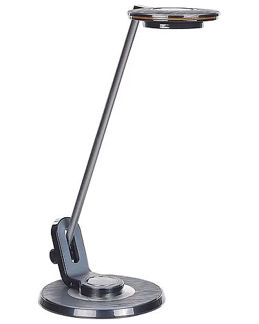 LED-skrivebordslampe CORVUS Med dimmer Metall Svart v:4531561