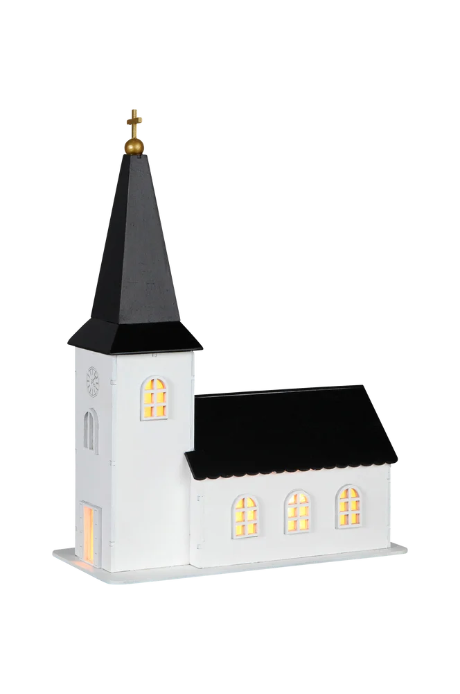 Dekor kirke – Hvit – Belysning | m v:8146751