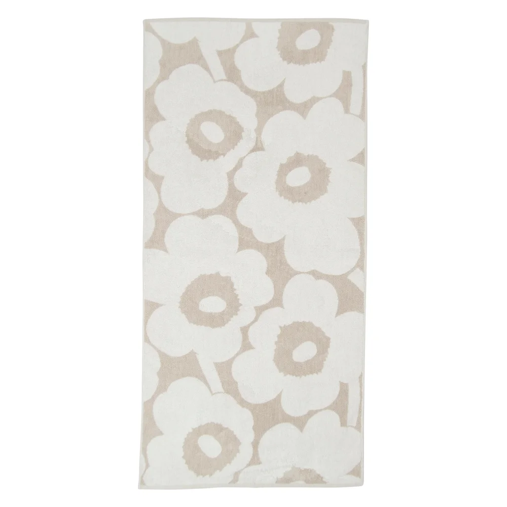 Unikko håndkle beige-hvit v:4657961
