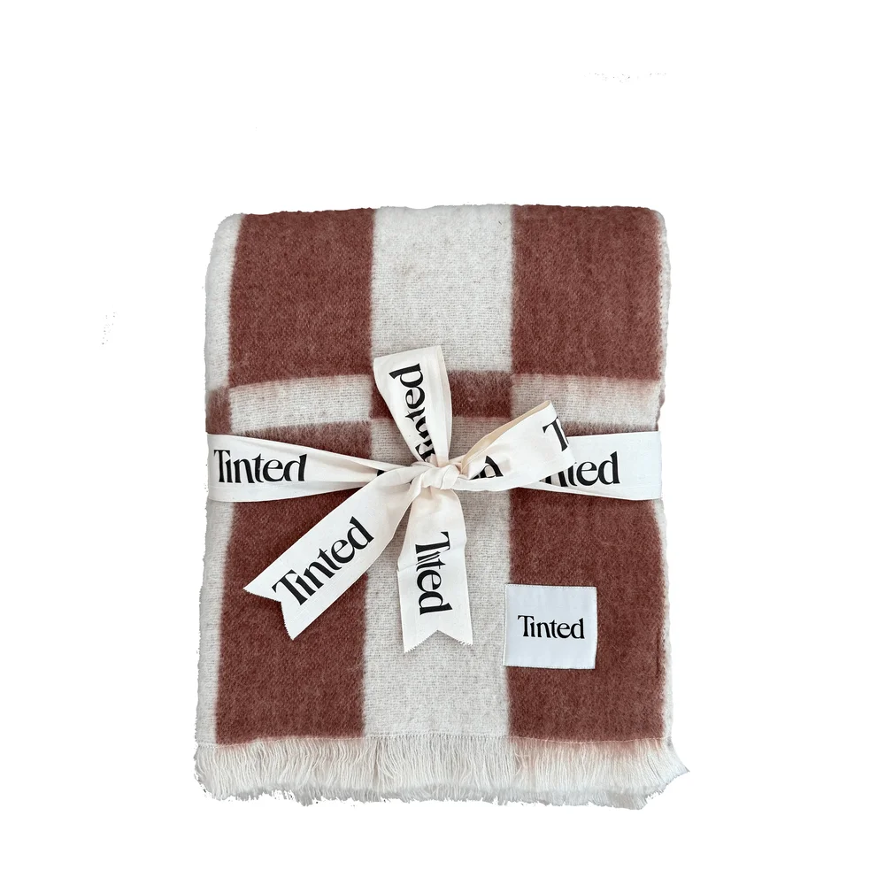 Hallin mohairpledd v:8180965