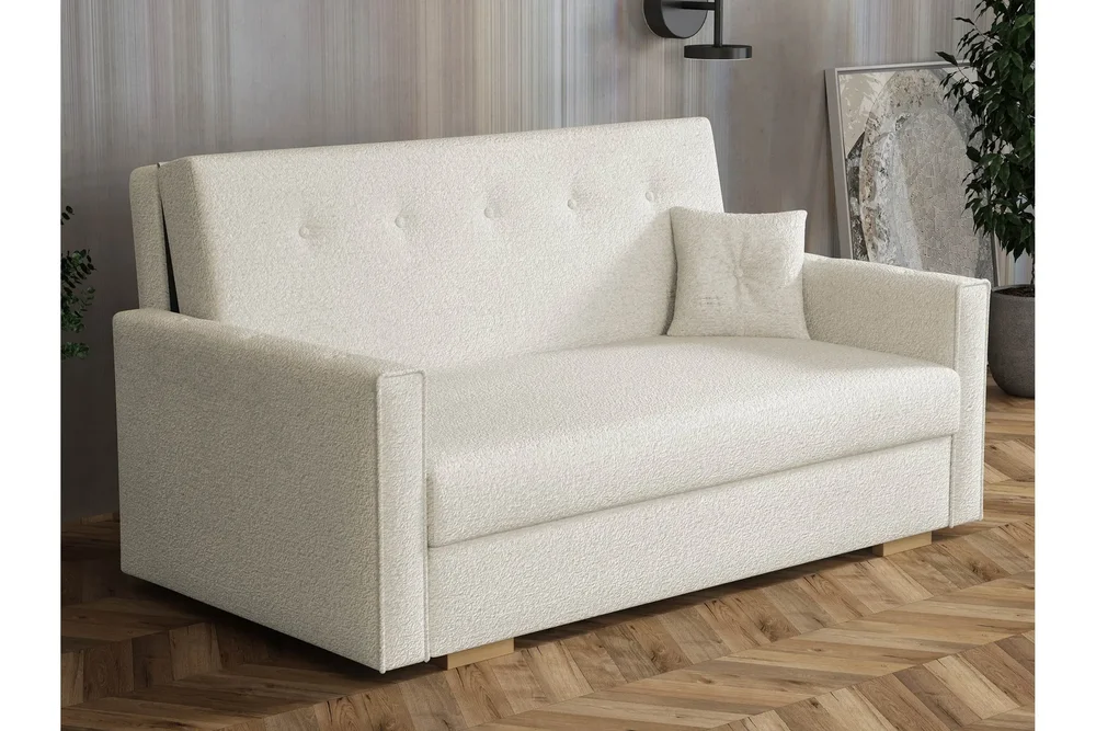 Ajiz Sovesofa 3-seter i Bouclé v:1025867