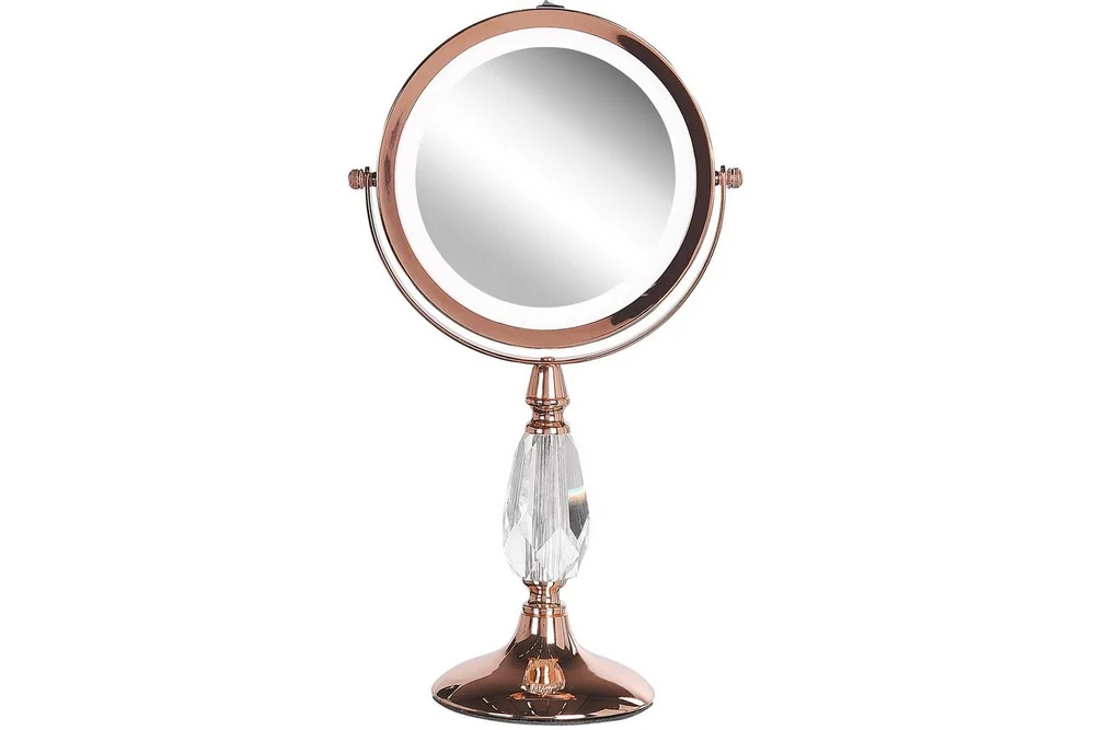 Sminkspegel Beliani Maury Guld GOLD VALUE_MISSING_3 v:2289131