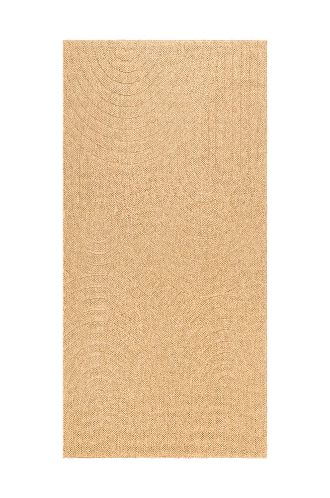 Flatvevd teppe Capri - Beige - Tepper | m v:4552958