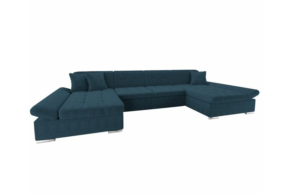 Kintore 4-sits Hörnbäddsoffa Dark blue v:1761836