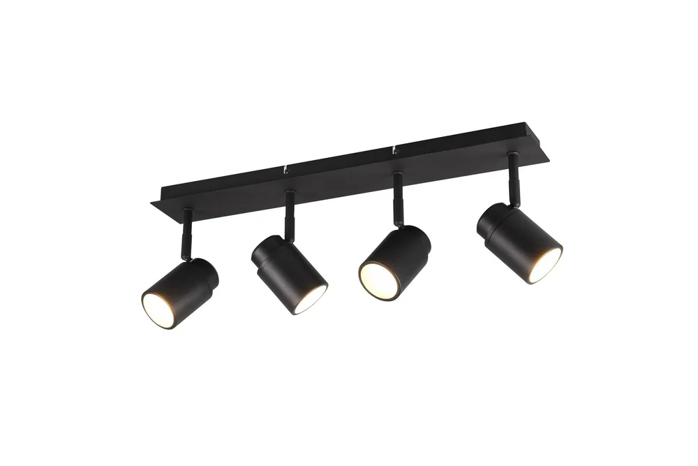 Trio Lighting Angelo H2O spotlight 4L GU10 matt svart v:3975189
