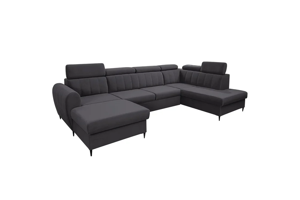 Hoffman Sofa med Divan og Sjeselong 4-seter v:8782456