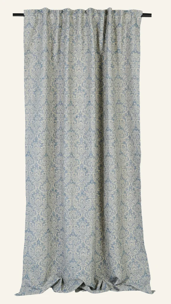 Gardin blå – 140×250 cm v:284105 Gardin blå – 140×250 cm v:284105