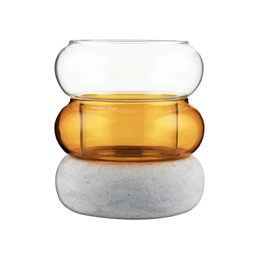Bagel vase/lyslykt 12 cm v:4363427