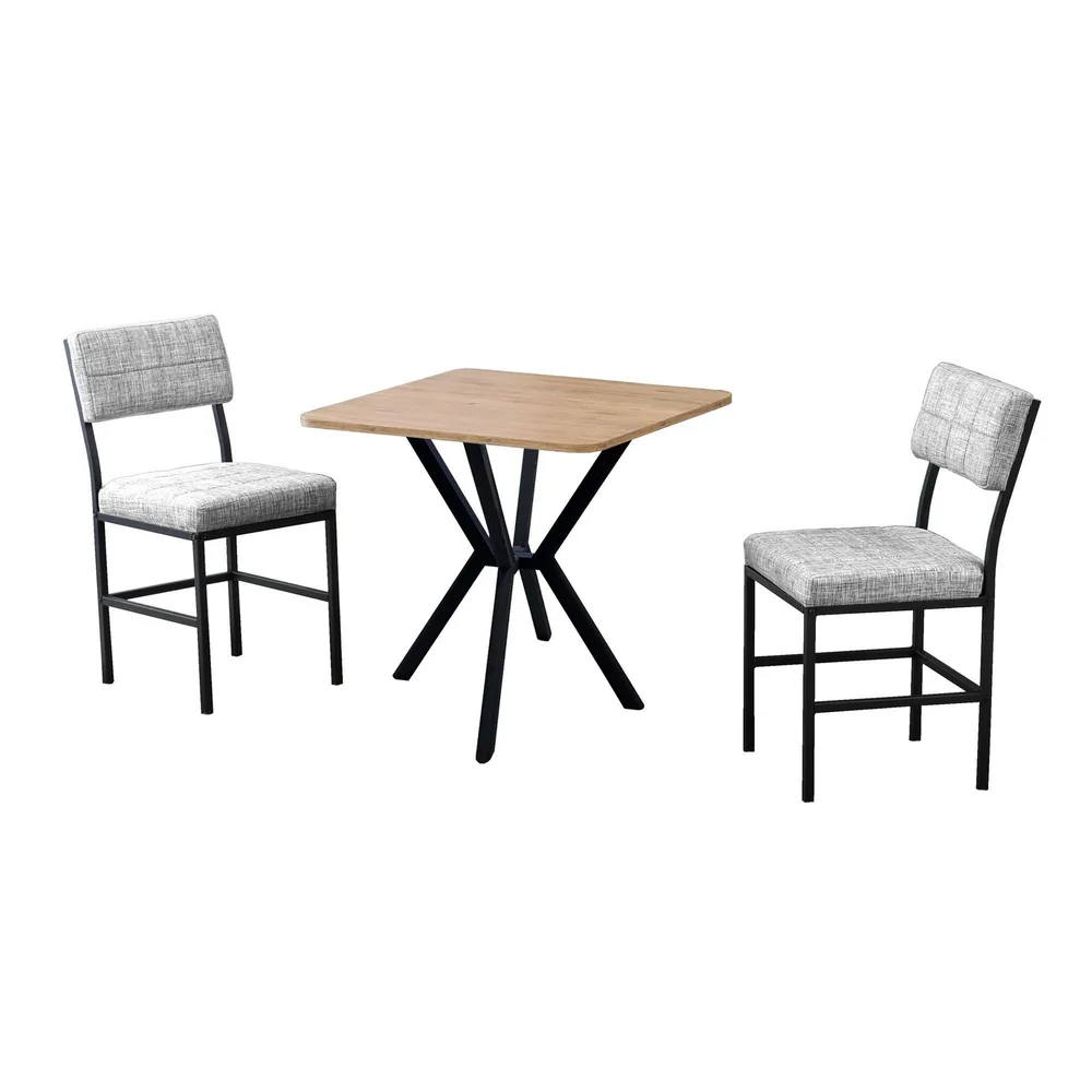 Stedum spisegruppe bord 70 cm + 2 stoler v:6757760