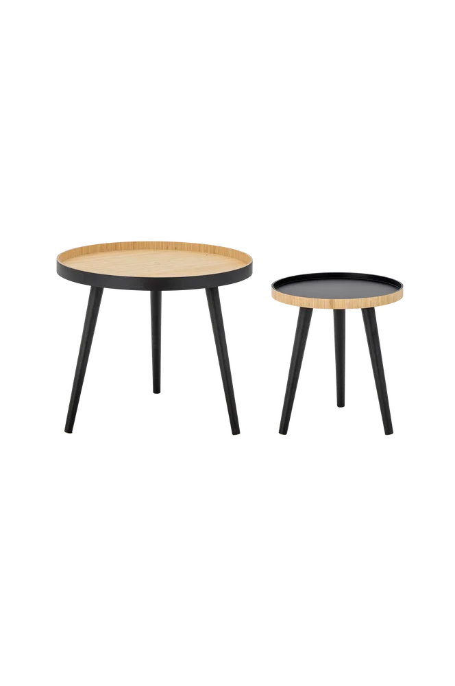 Settbord Cappuccino, sett med 2 - Svart m v:7352451