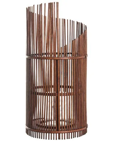 Lanterne JAWA 50 cm Bambus Brun v:304367