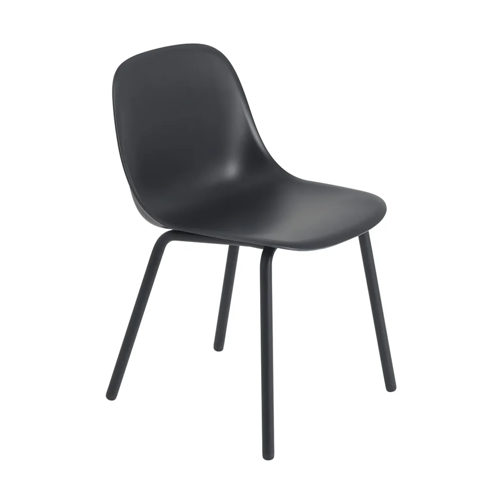 Fiber Outdoor Side Chair med stålben v:1001446 Fiber Outdoor Side Chair med stålben v:1001446