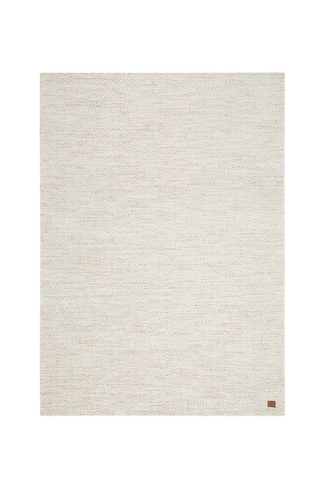Ullteppe Gåsöga - Beige - Tepper | m v:774558